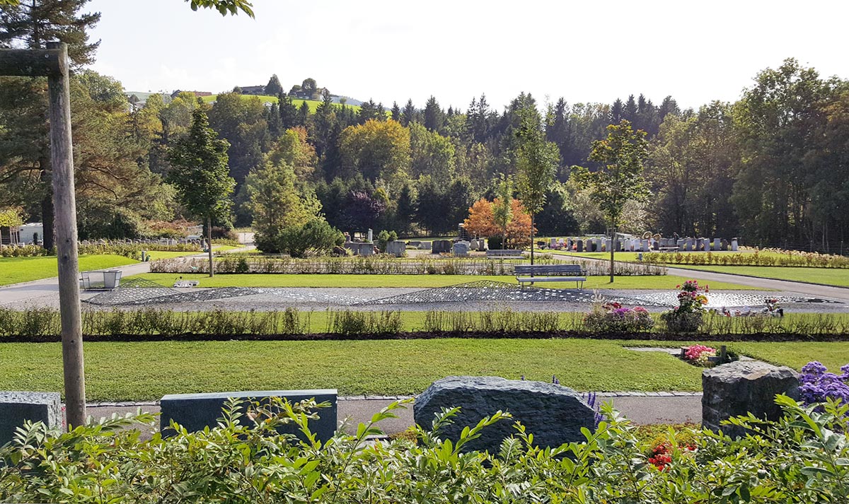 Mettler Landschaftsarchitektur Teufen Friedhof