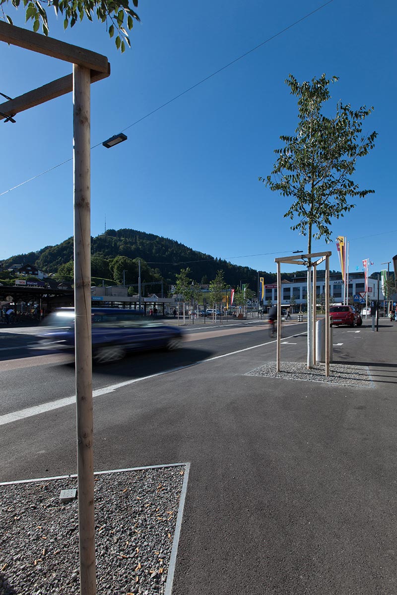 Mettler Landschaftsarchitektur Wattwil Bahnhof