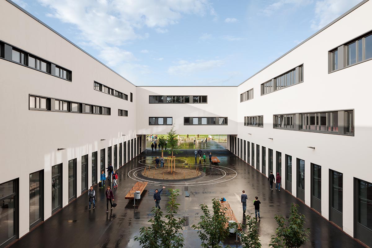 Mettler Landschaftsarchitektur Rimbach Martin-Luther-Schule